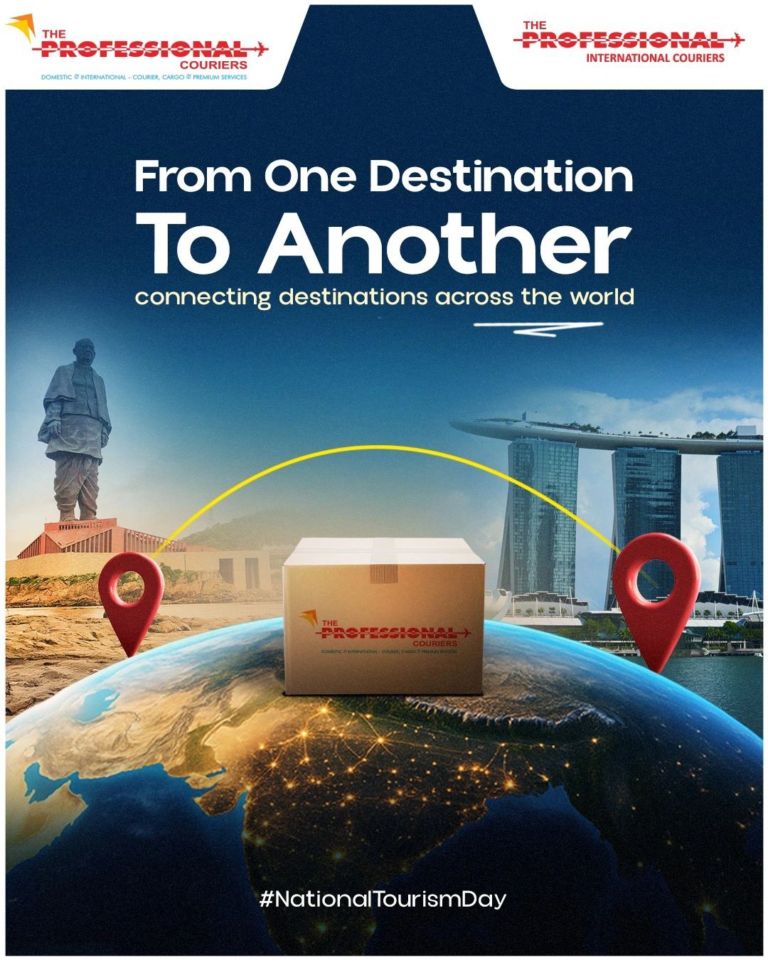 Pro EX global destination campaign artwork